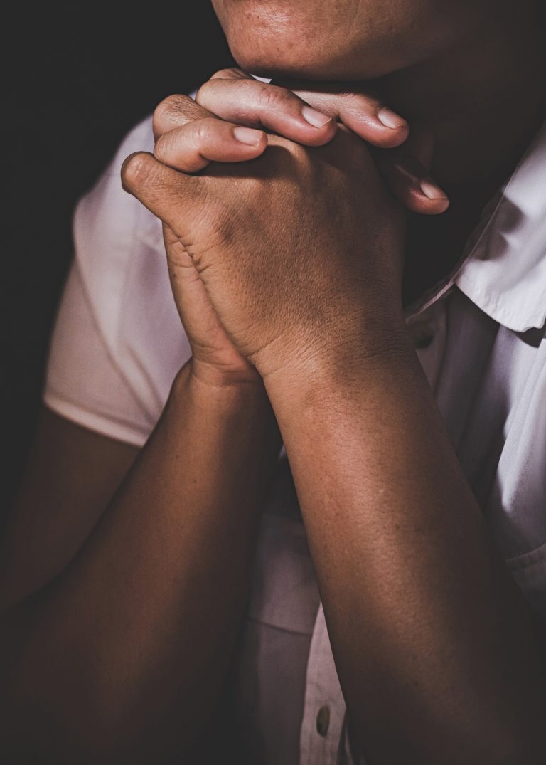 Christian life crisis prayer to god. Woman Pray for god blessing to wishing have a better life. woman hands praying to god with the bible. begging for forgiveness and believe in goodness.